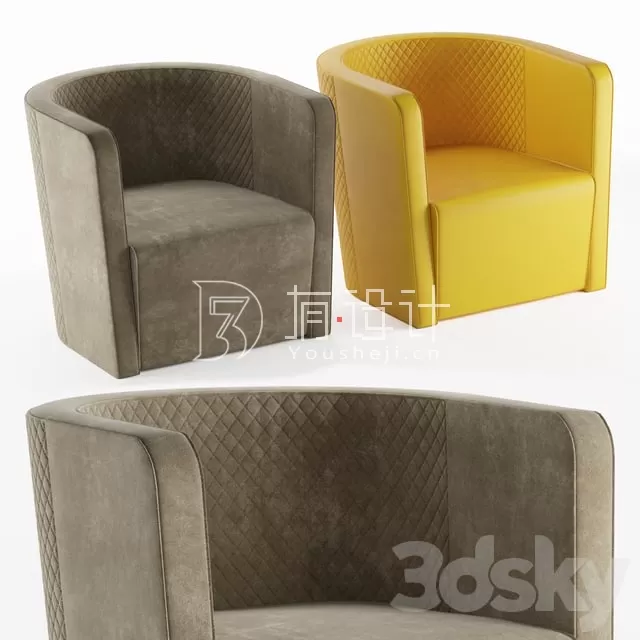 ARMCHAIR 3D MODELS – 310 – PRO