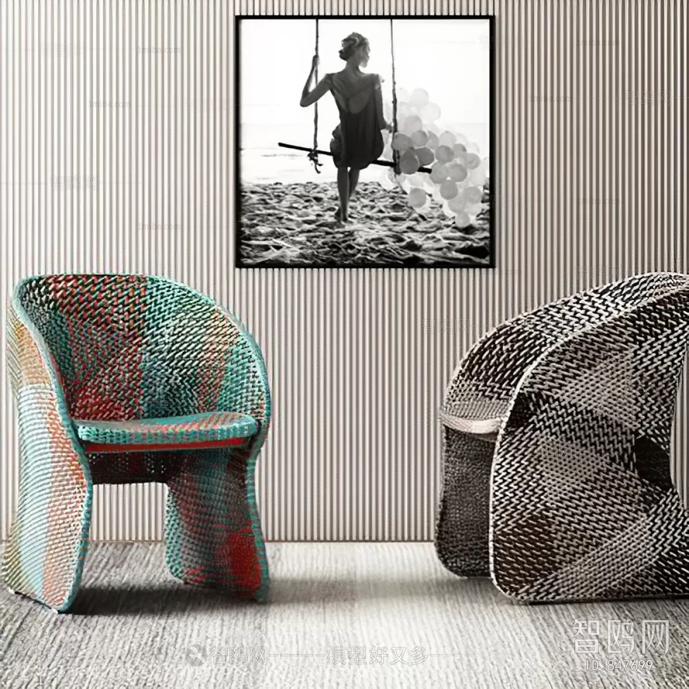 ARMCHAIR 3D MODELS – 312 – PRO