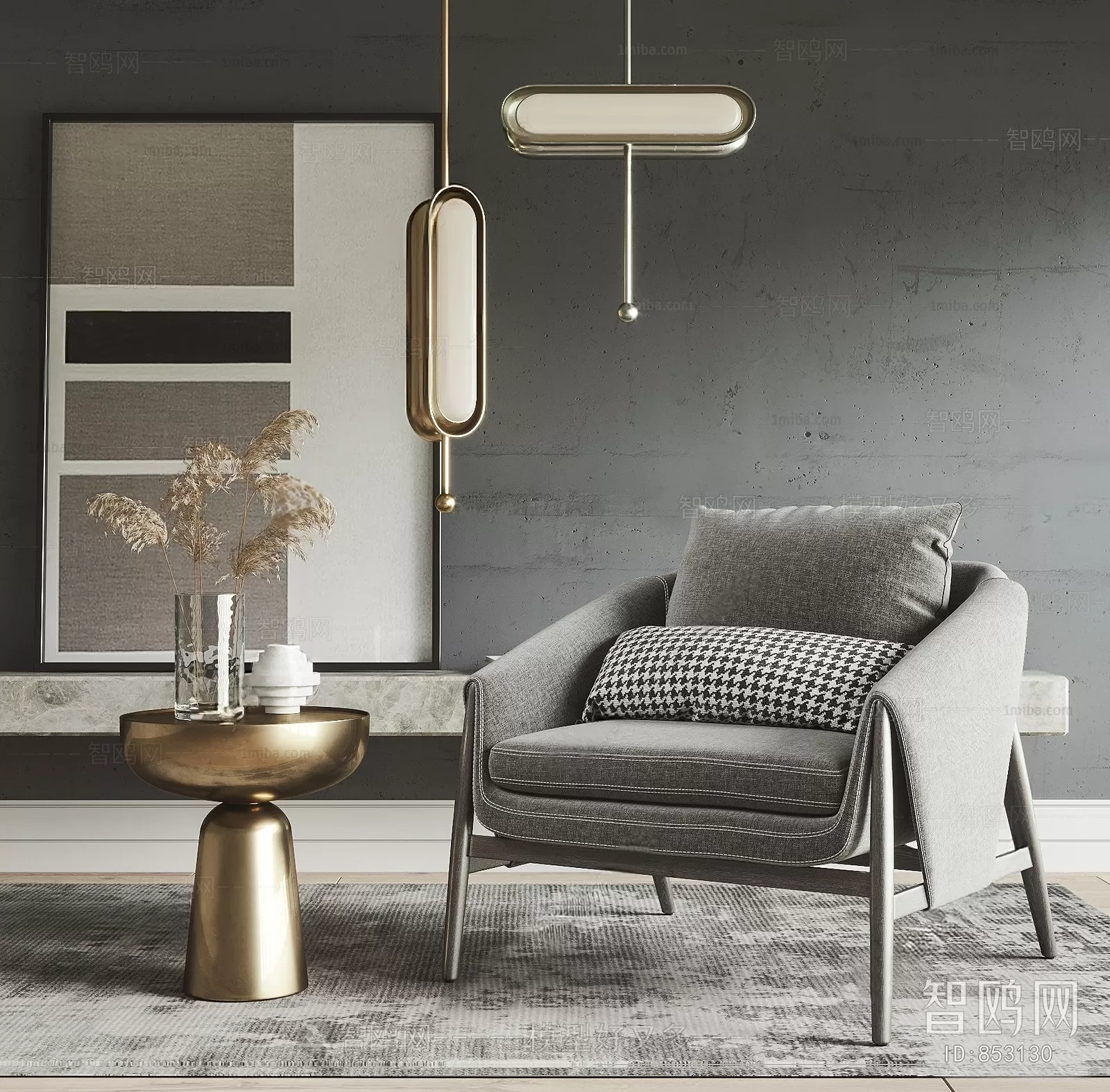 ARMCHAIR 3D MODELS – 318 – PRO