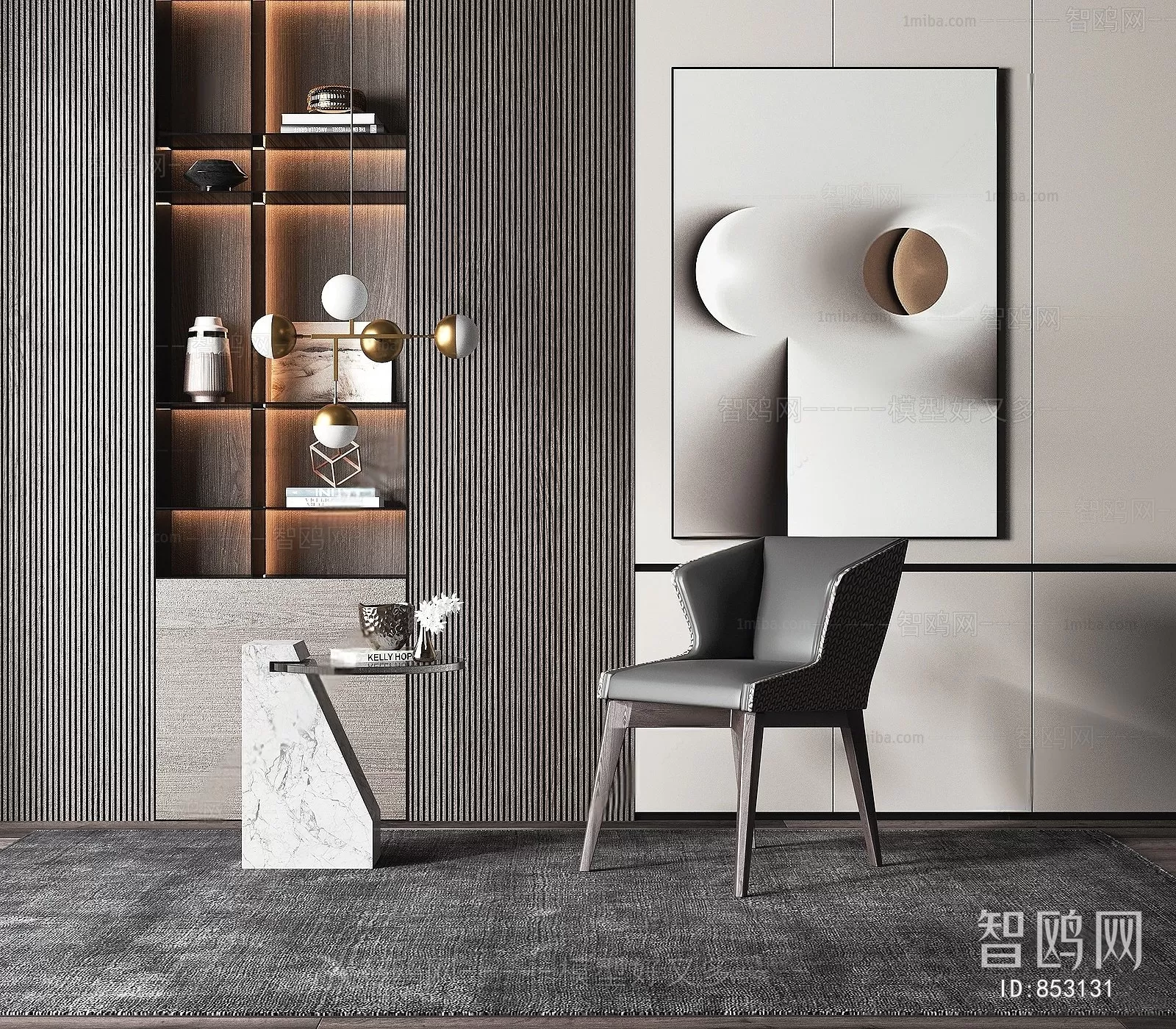 ARMCHAIR 3D MODELS – 319 – PRO