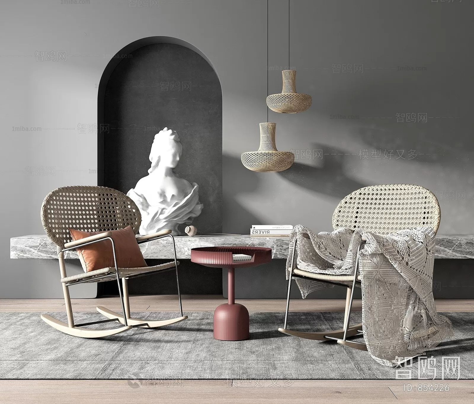 ARMCHAIR 3D MODELS – 320 – PRO