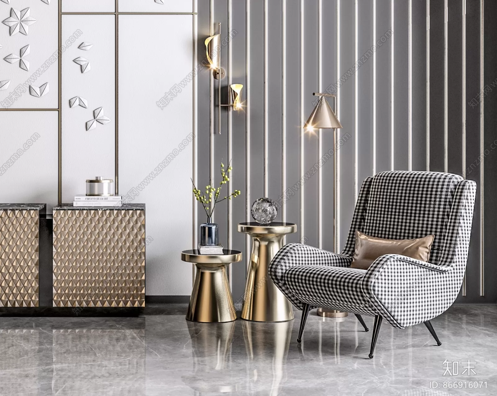 ARMCHAIR 3D MODELS – 326 – PRO