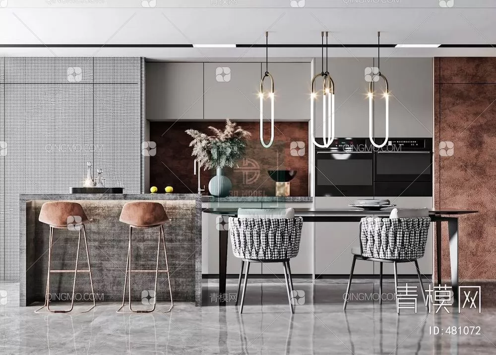 DINING TABLE SETS – 3D MODELS – 018 – PRO