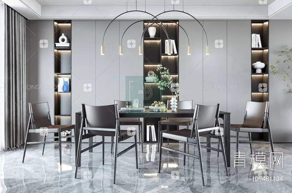 DINING TABLE SETS – 3D MODELS – 027 – PRO