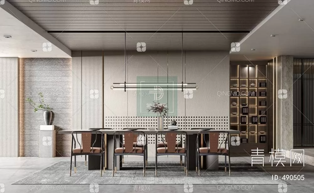 DINING TABLE SETS – 3D MODELS – 037 – PRO