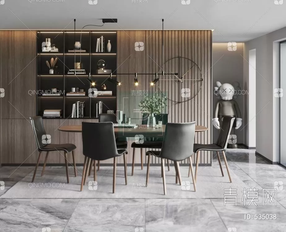 DINING TABLE SETS – 3D MODELS – 059 – PRO