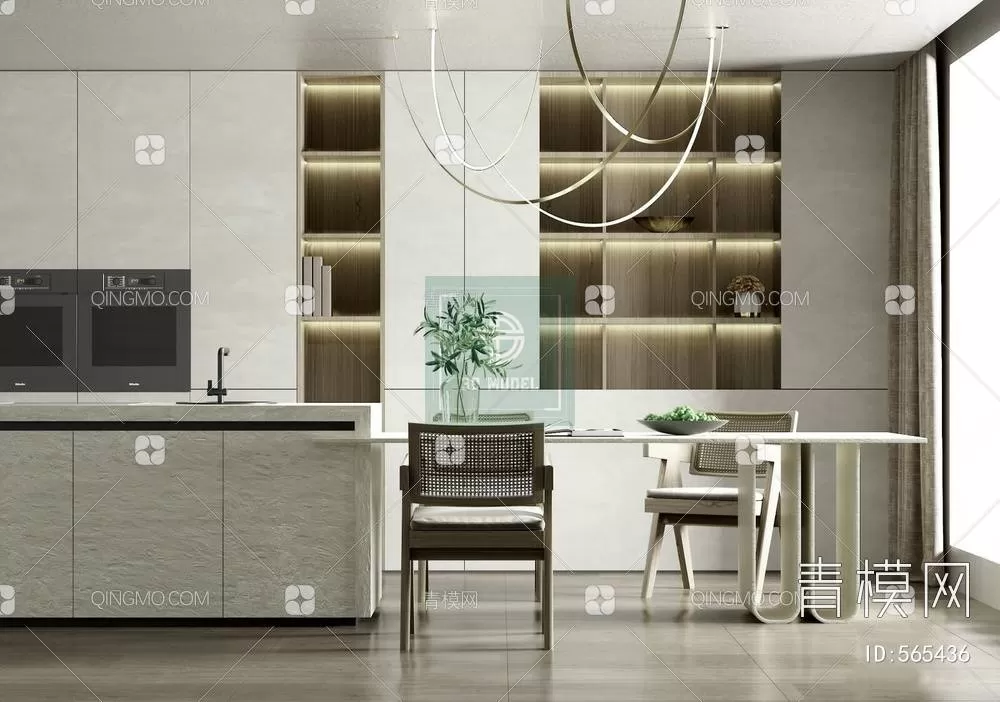 DINING TABLE SETS – 3D MODELS – 095 – PRO