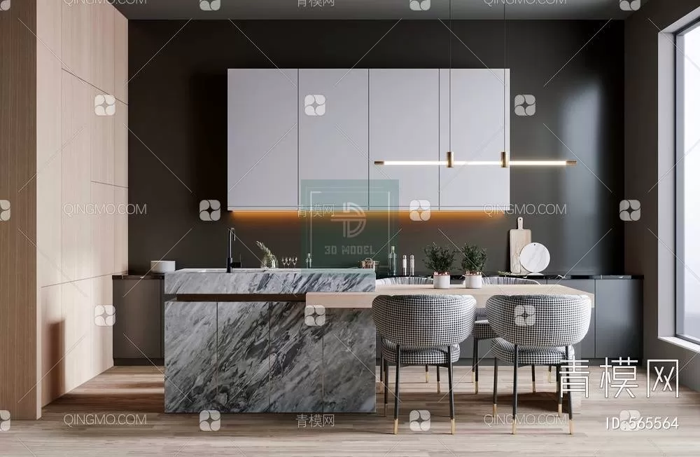 DINING TABLE SETS – 3D MODELS – 098 – PRO