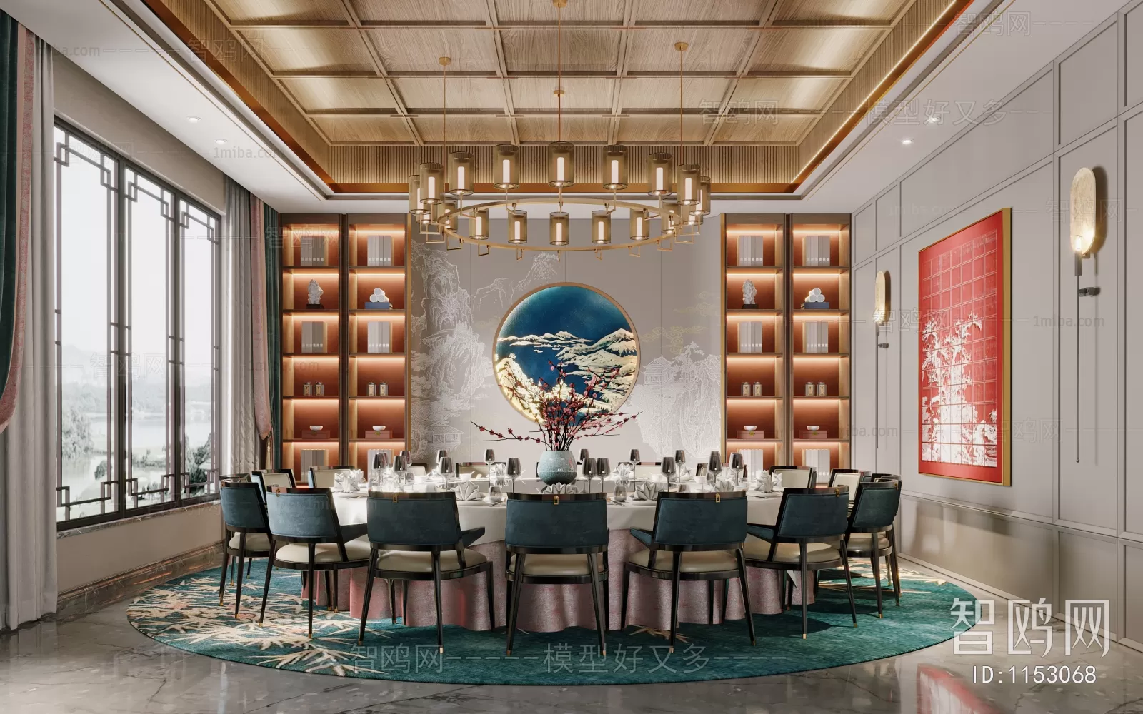 DINING TABLE SETS – 3D MODELS – 101 – PRO