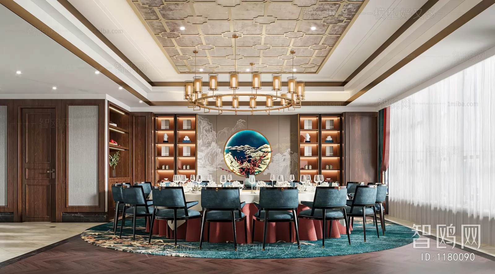 DINING TABLE SETS – 3D MODELS – 104 – PRO