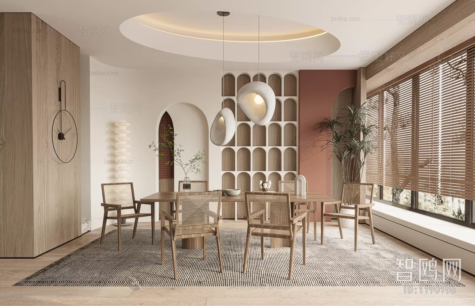 DINING TABLE SETS – 3D MODELS – 106 – PRO