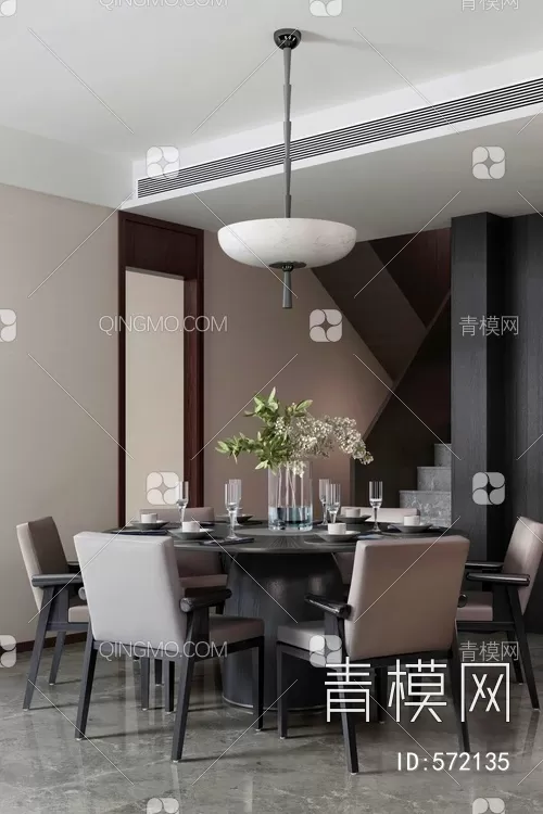 DINING TABLE SETS – 3D MODELS – 121 – PRO