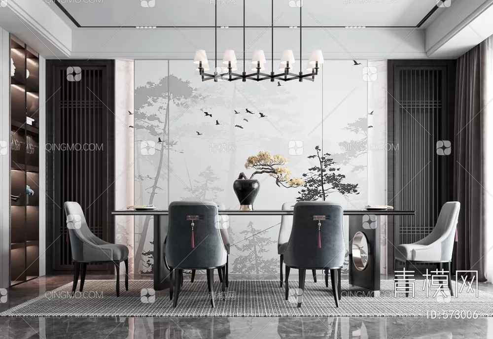 DINING TABLE SETS – 3D MODELS – 128 – PRO