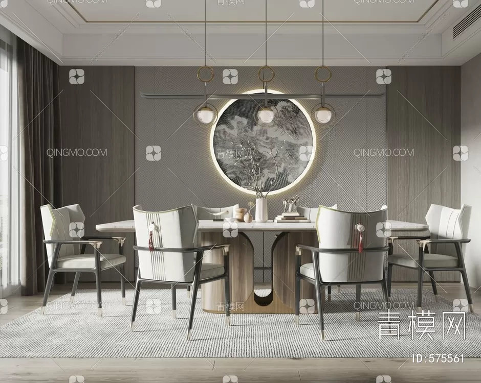 DINING TABLE SETS – 3D MODELS – 143 – PRO