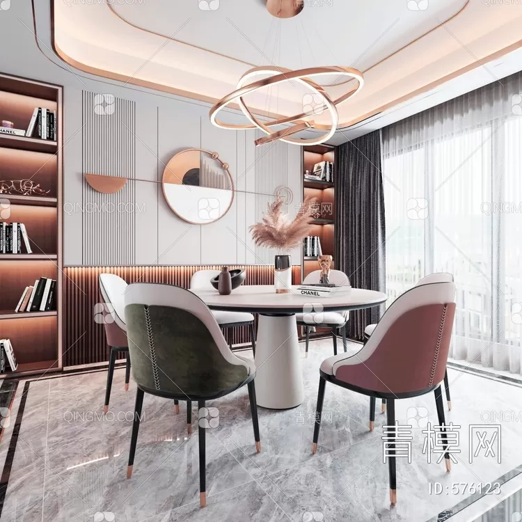 DINING TABLE SETS – 3D MODELS – 150 – PRO