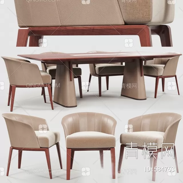 DINING TABLE SETS – 3D MODELS – 166 – PRO