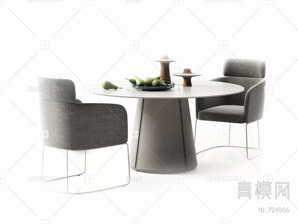 DINING TABLE SETS – 3D MODELS – 182 – PRO