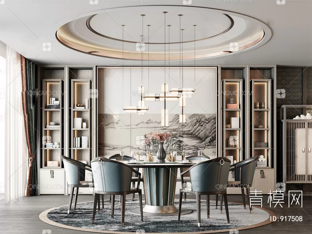 DINING TABLE SETS – 3D MODELS – 200 – PRO