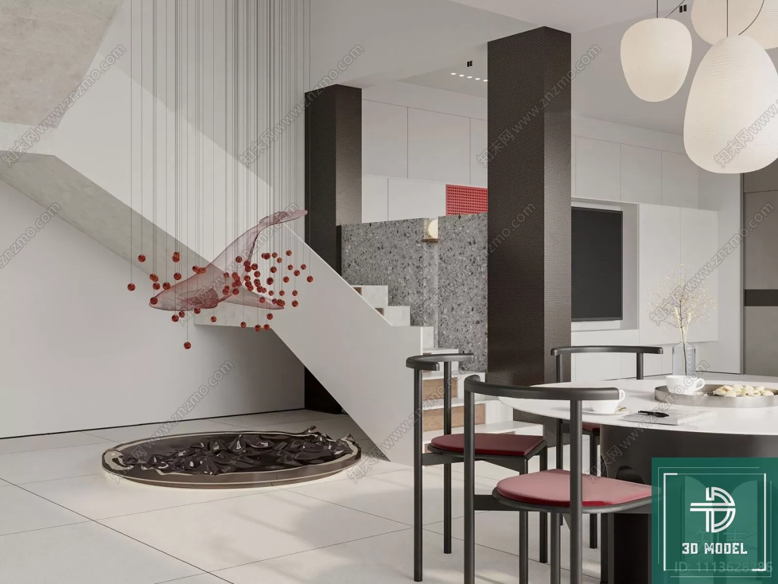 DINING TABLE SETS – 3D MODELS – 216 – PRO