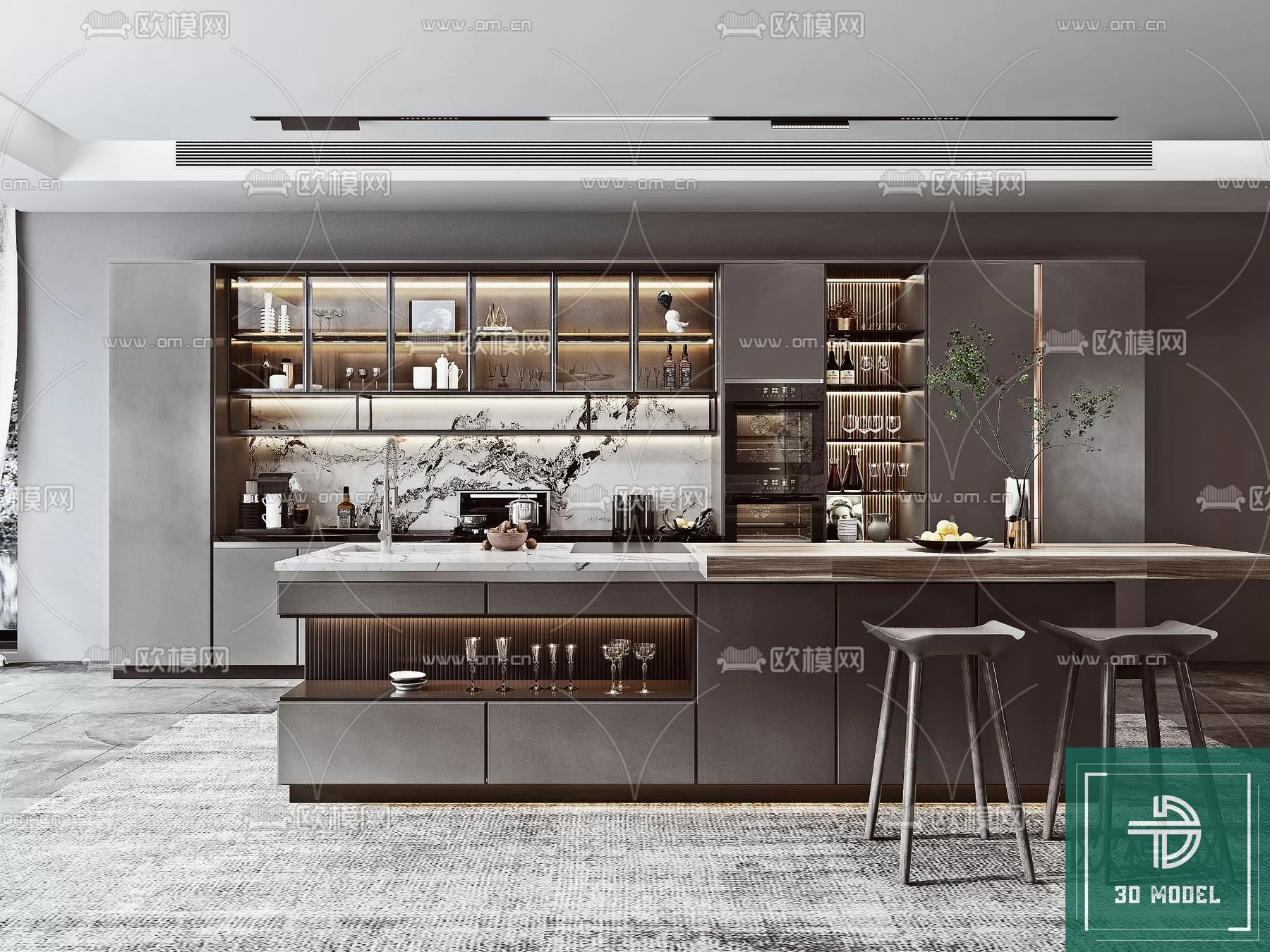 DINING TABLE SETS – 3D MODELS – 231 – PRO