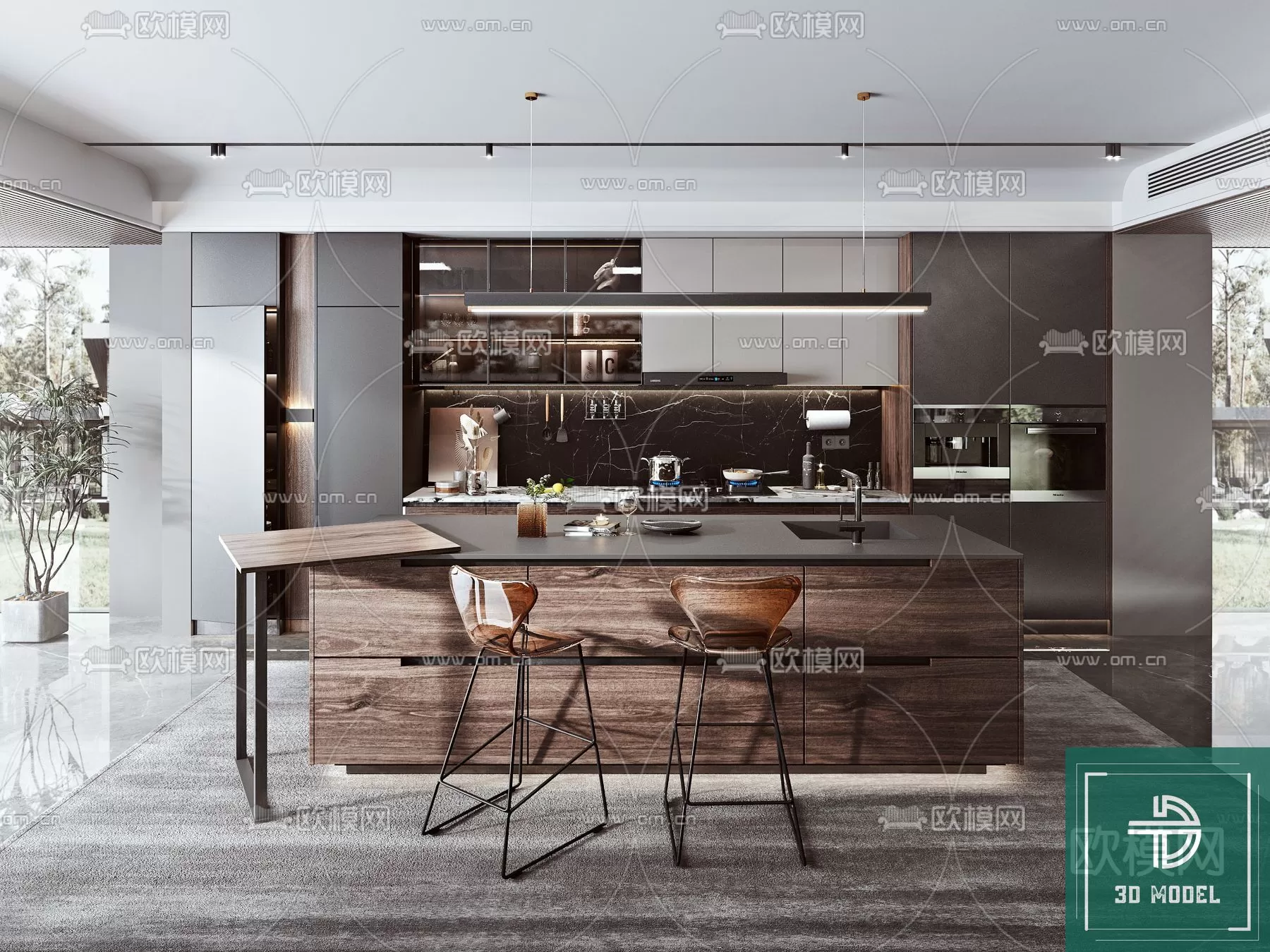 DINING TABLE SETS – 3D MODELS – 247 – PRO