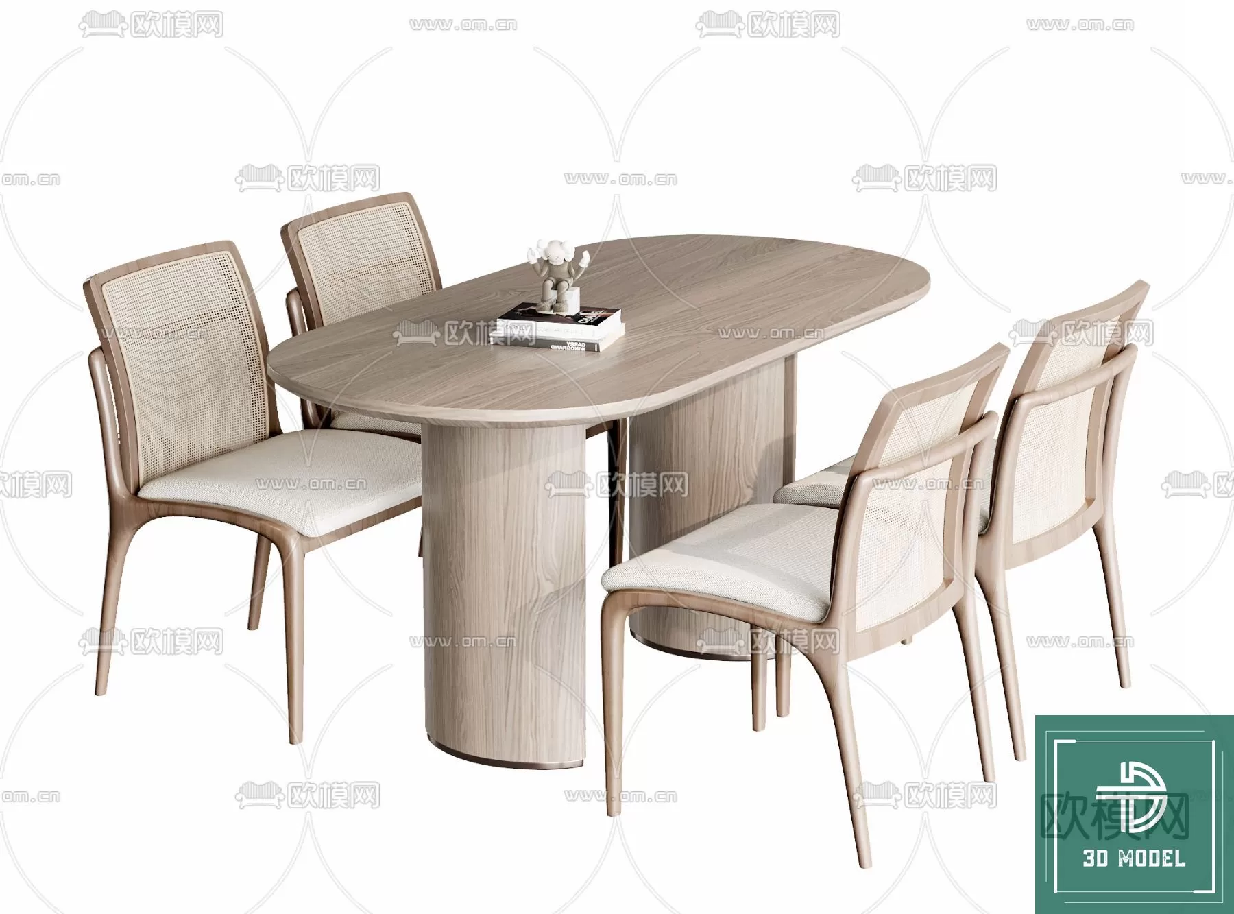 DINING TABLE SETS – 3D MODELS – 252 – PRO