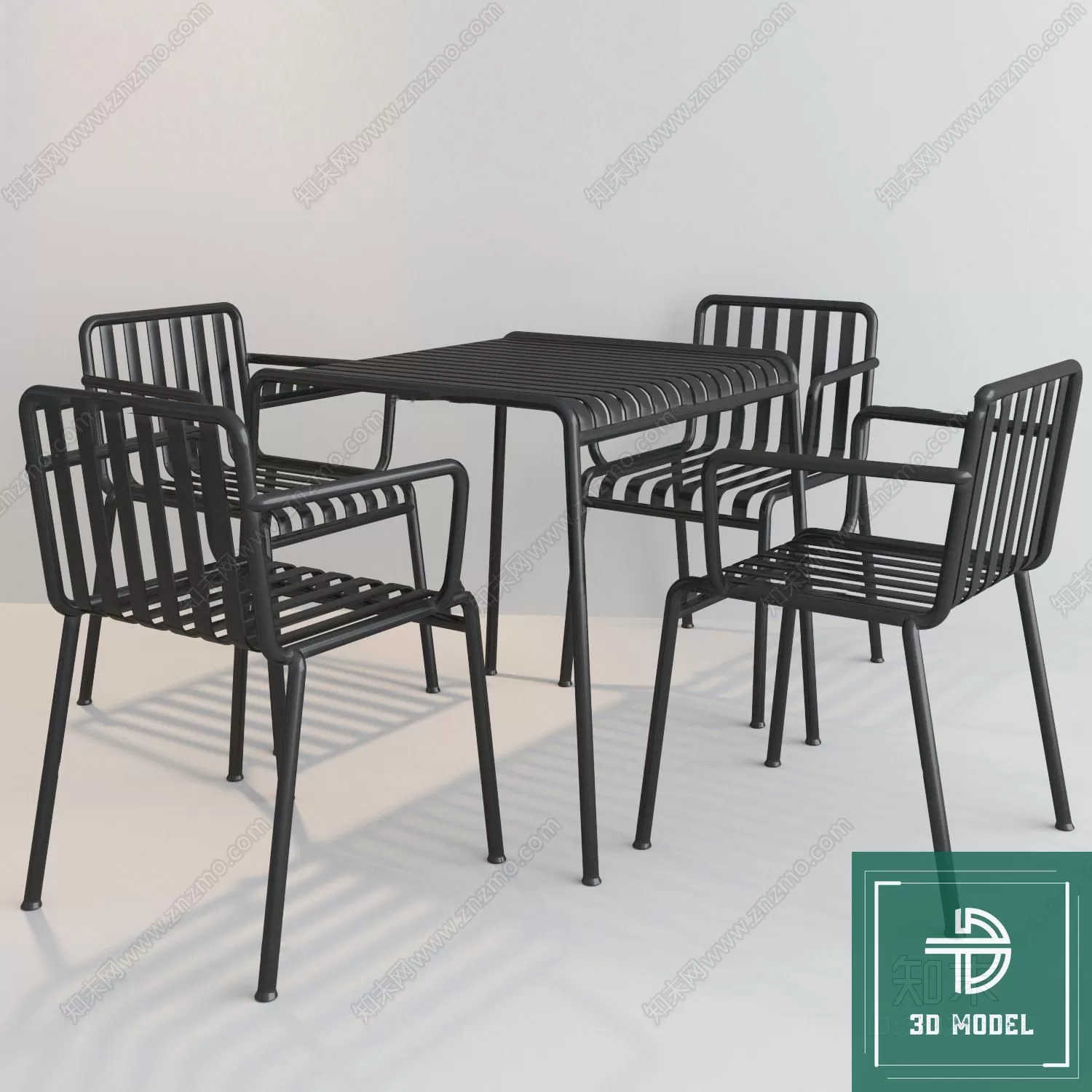 DINING TABLE SETS – 3D MODELS – 284 – PRO