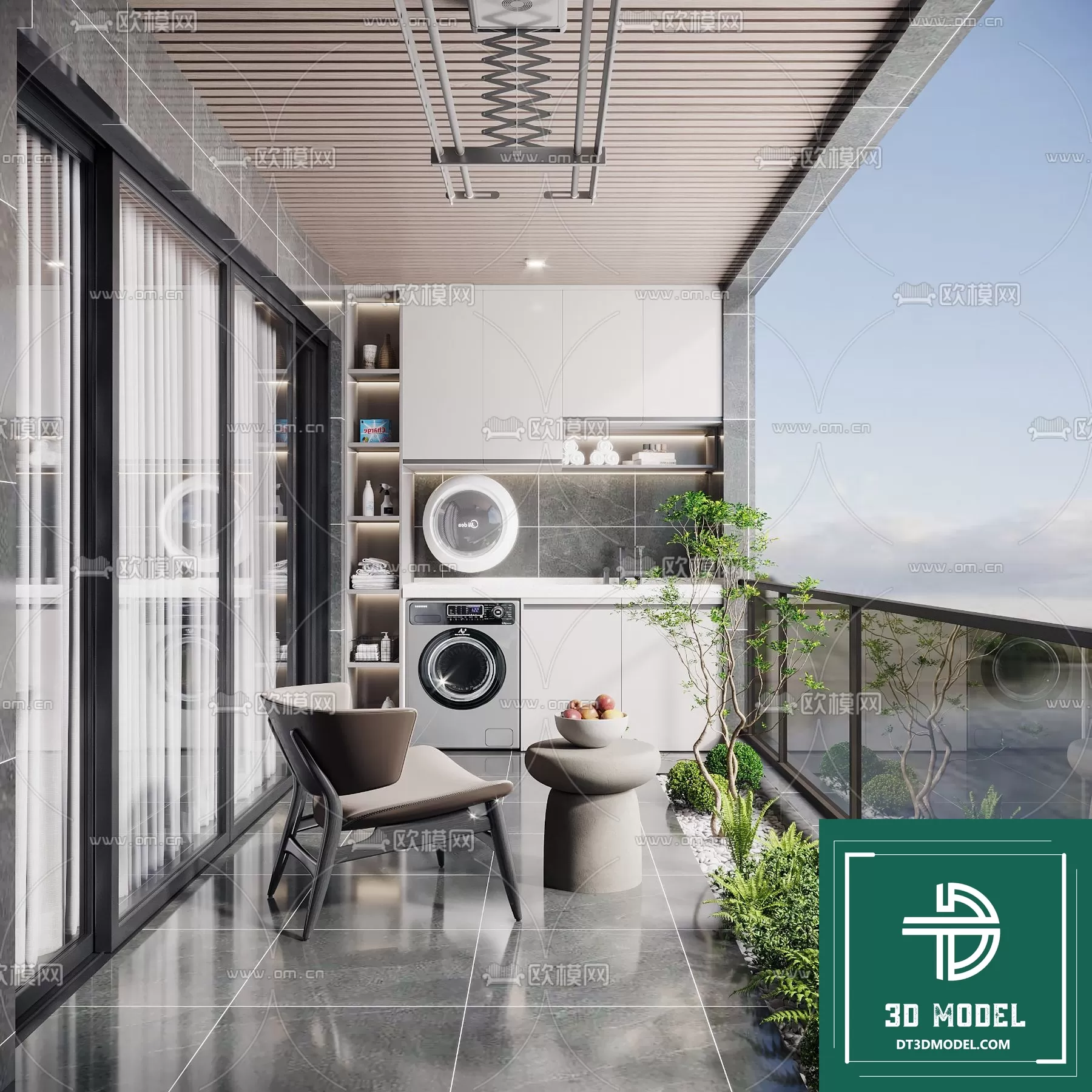 BANCONY 3D MODELS – 001 – PRO