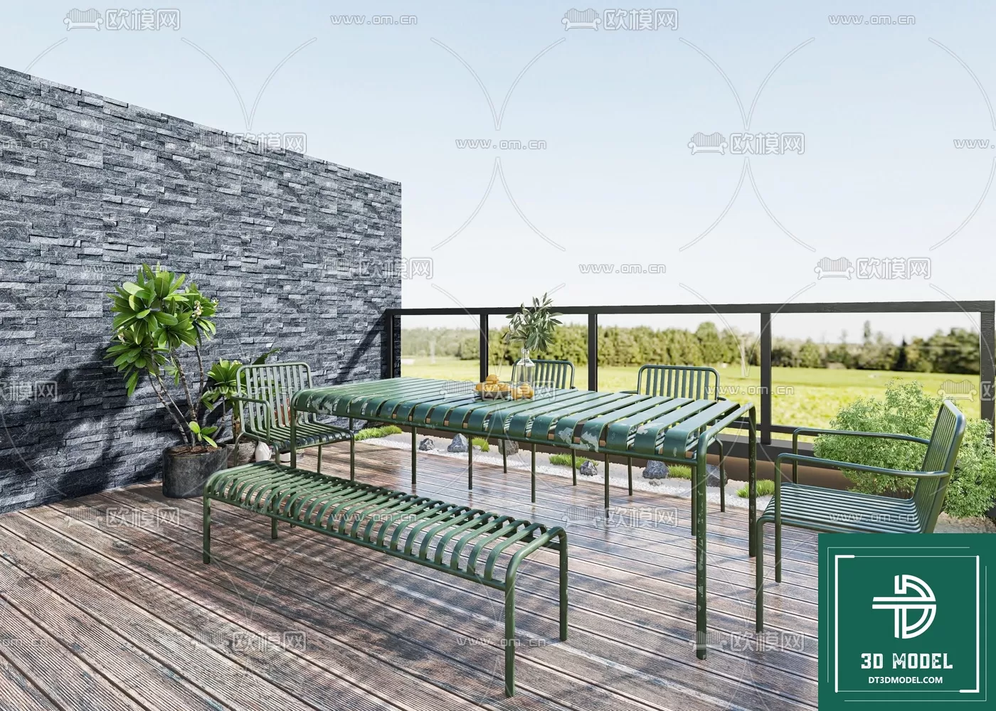 BANCONY 3D MODELS – 004 – PRO