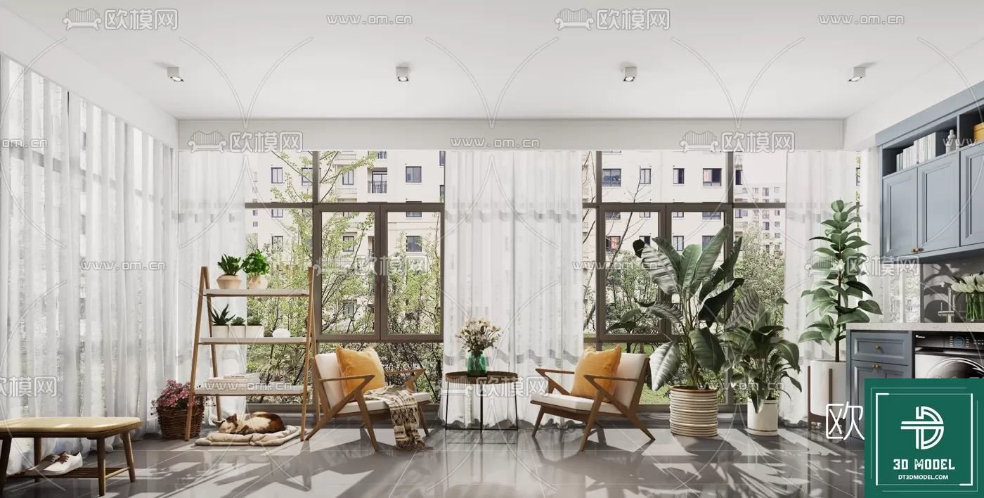 BANCONY 3D MODELS – 005 – PRO