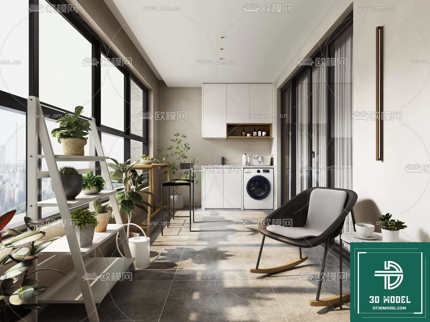 BANCONY 3D MODELS – 008 – PRO