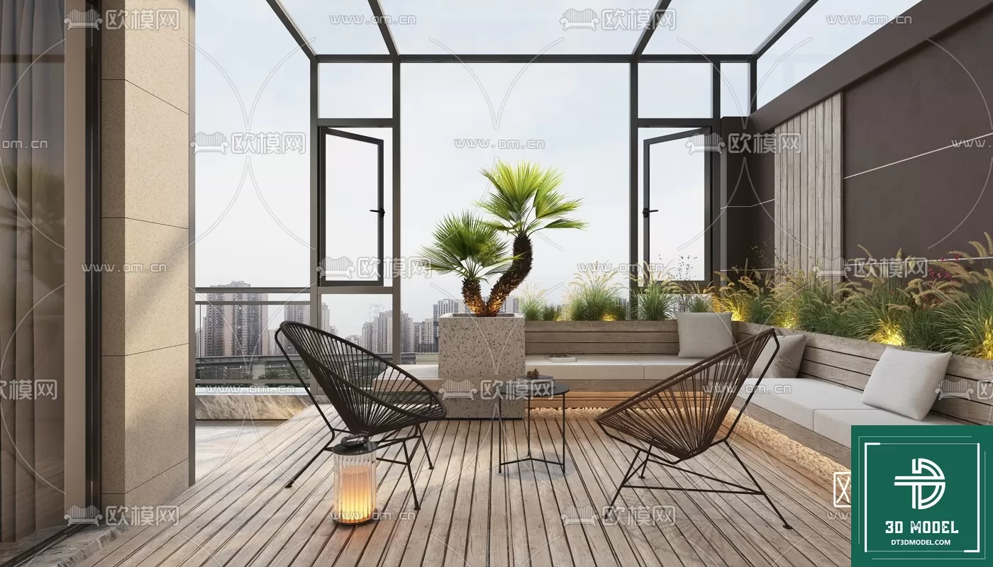 BANCONY 3D MODELS – 012 – PRO