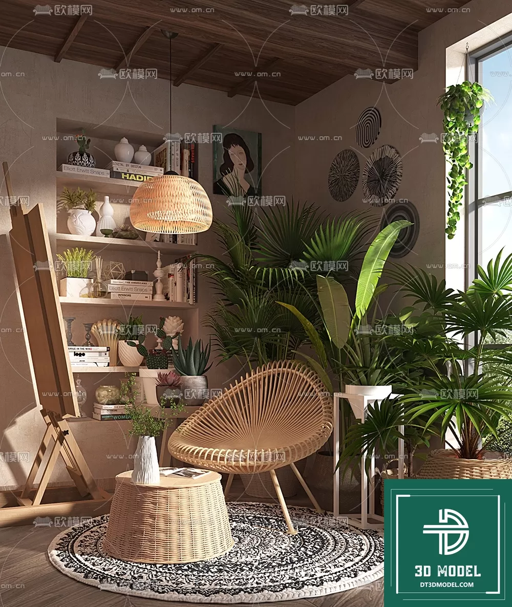 BANCONY 3D MODELS – 013 – PRO