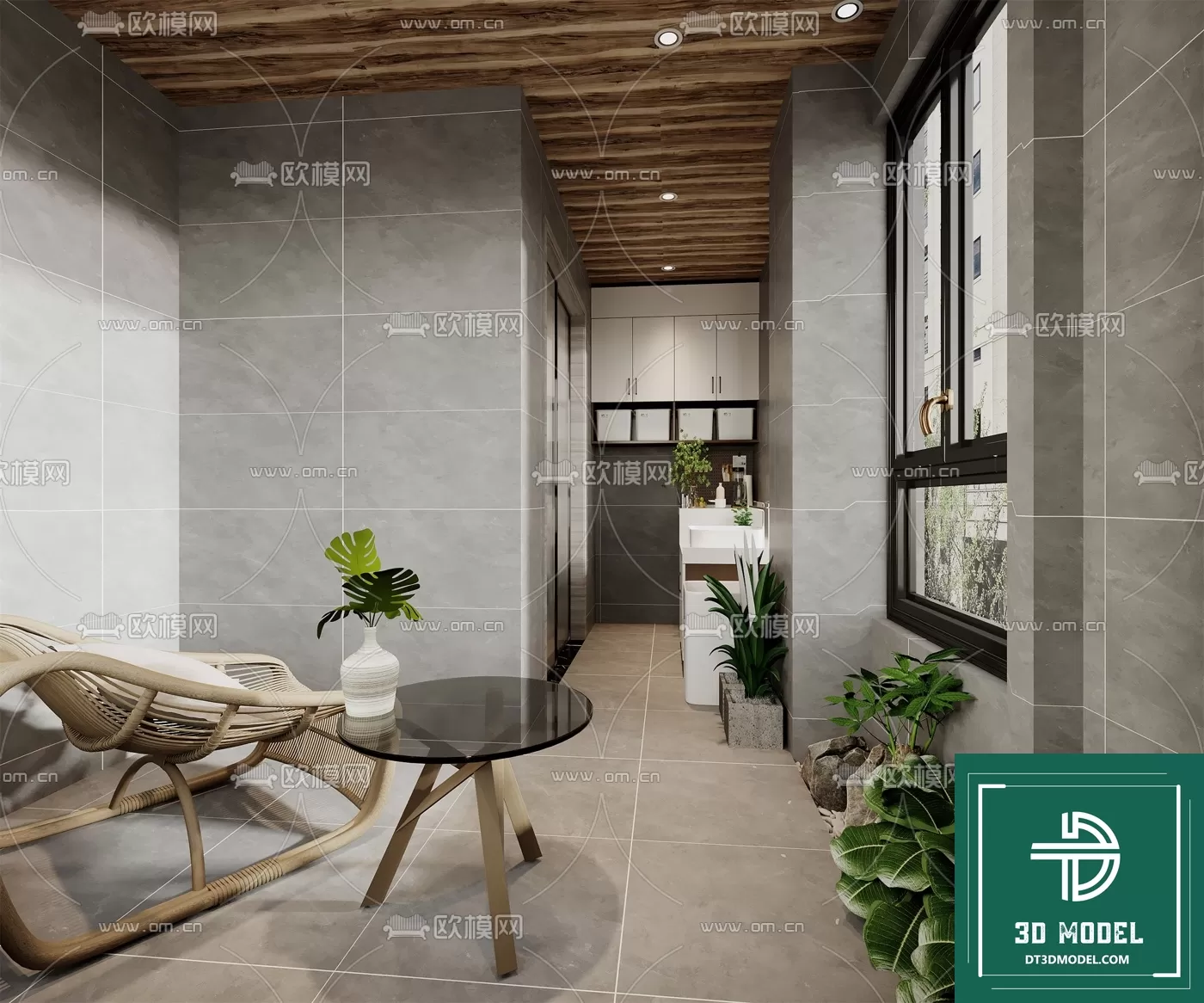 BANCONY 3D MODELS – 016 – PRO