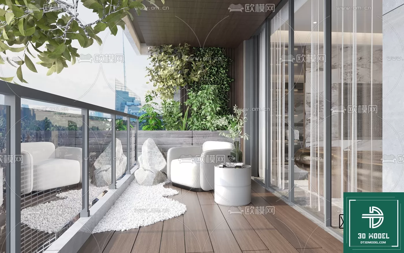 BANCONY 3D MODELS – 018 – PRO