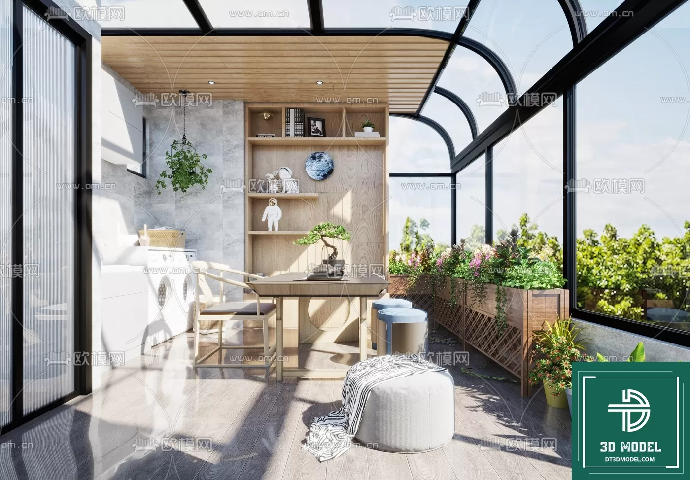 BANCONY 3D MODELS – 025 – PRO