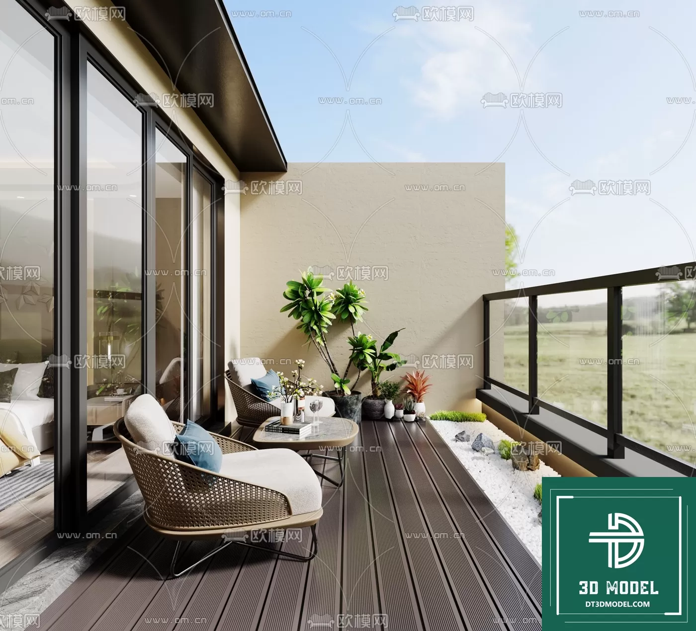 BANCONY 3D MODELS – 026 – PRO