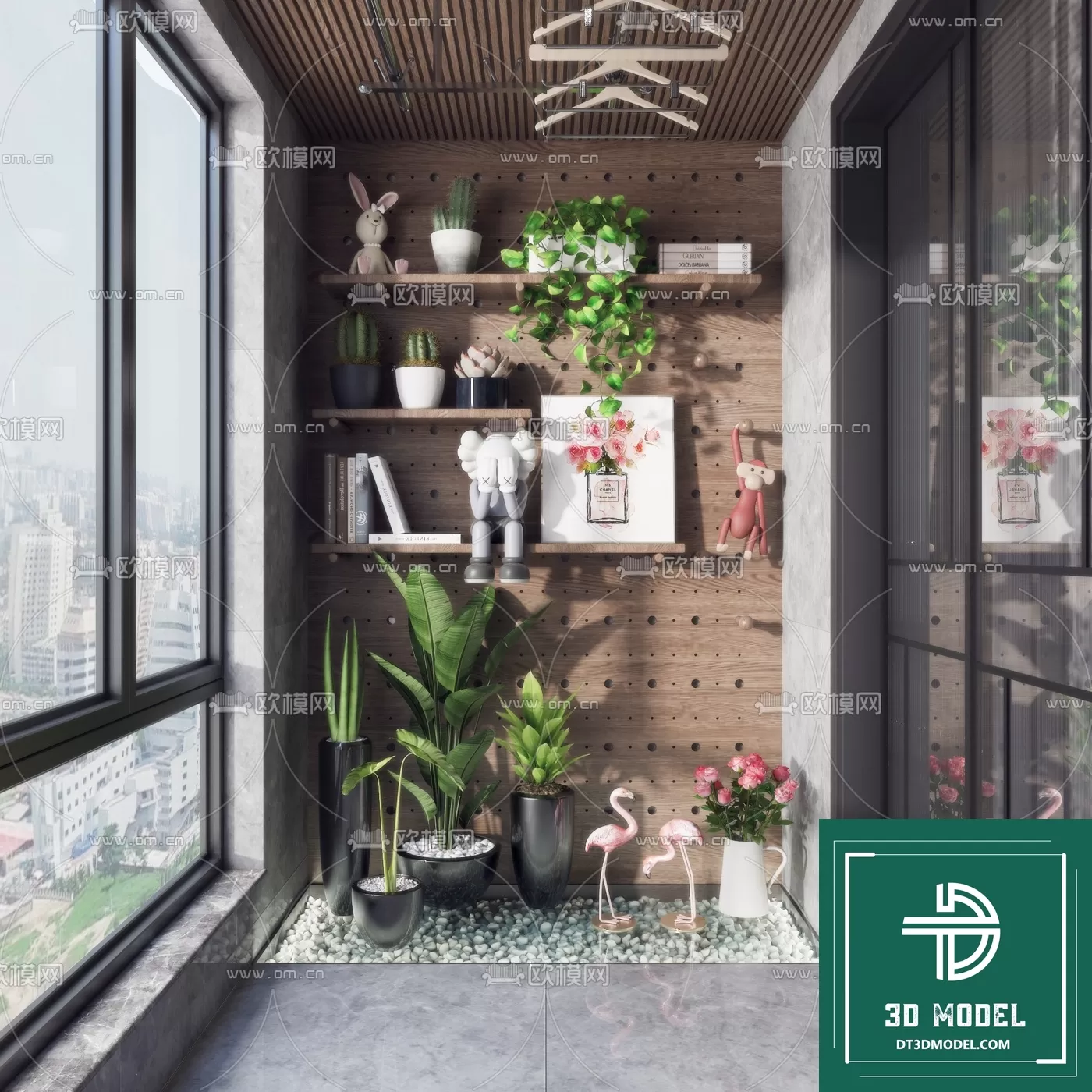 BANCONY 3D MODELS – 027 – PRO