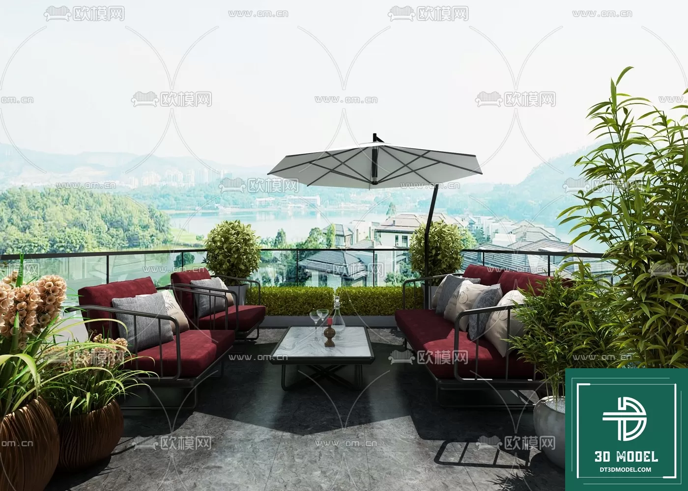 BANCONY 3D MODELS – 028 – PRO