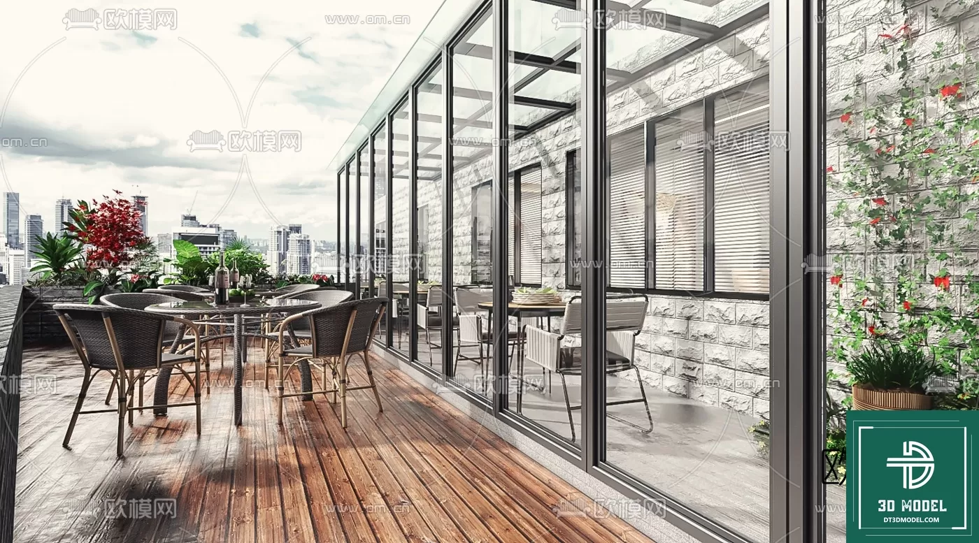 BANCONY 3D MODELS – 029 – PRO