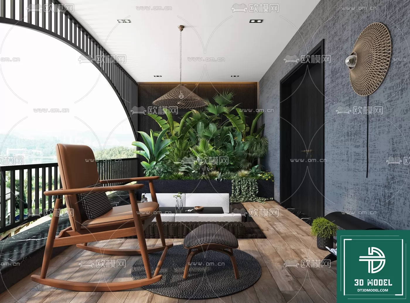 BANCONY 3D MODELS – 032 – PRO