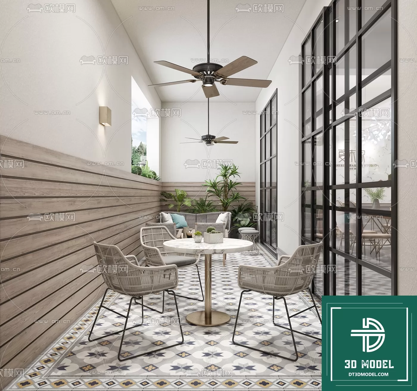 BANCONY 3D MODELS – 033 – PRO