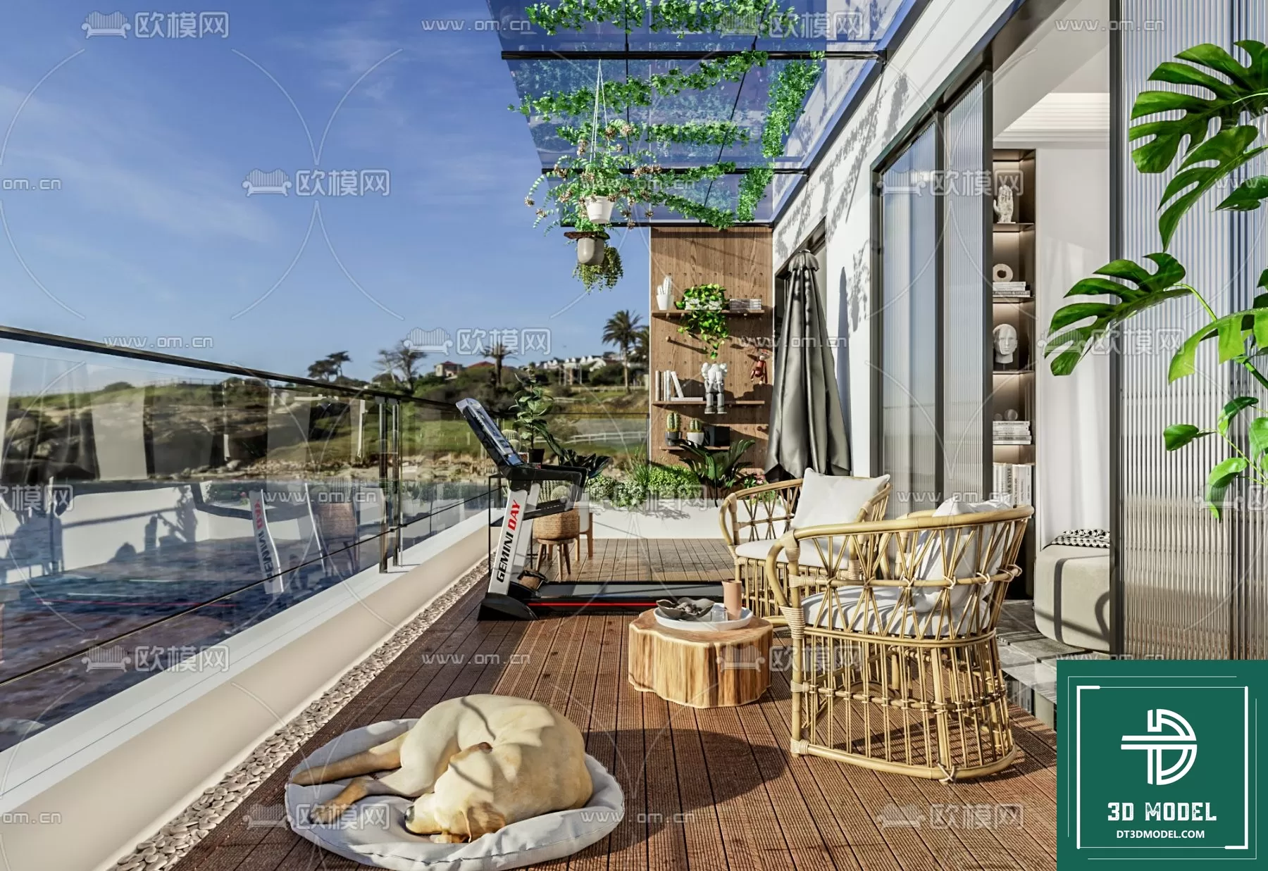 BANCONY 3D MODELS – 034 – PRO