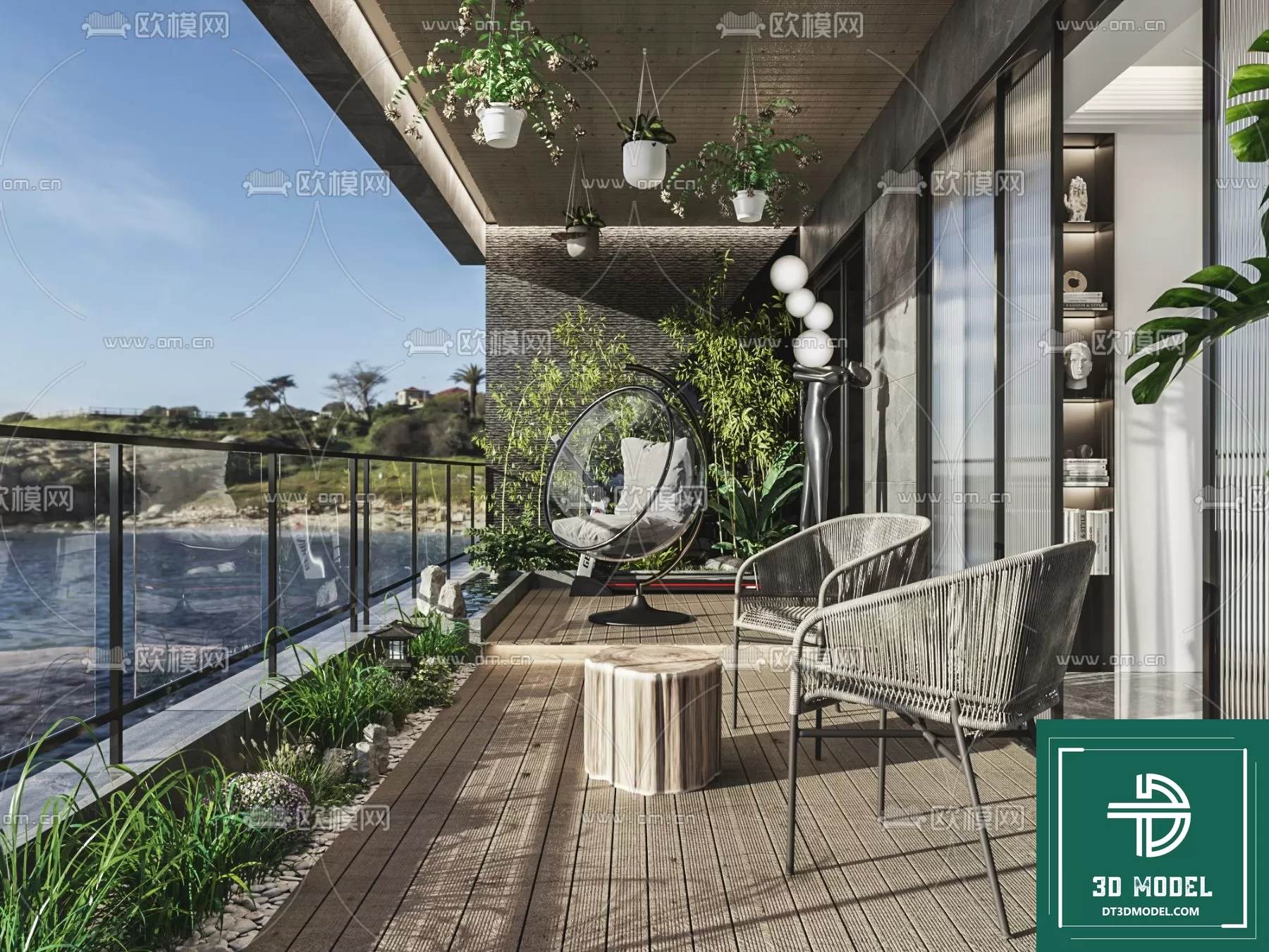 BANCONY 3D MODELS – 036 – PRO