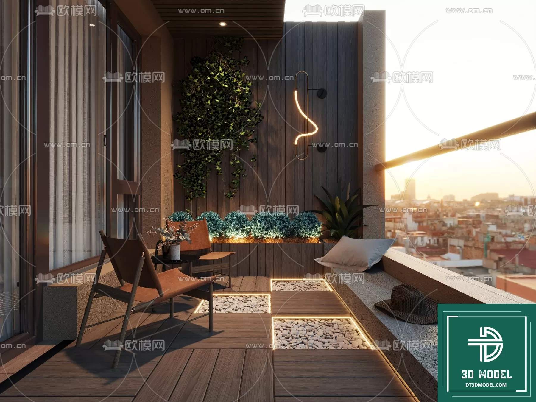 BANCONY 3D MODELS – 040 – PRO