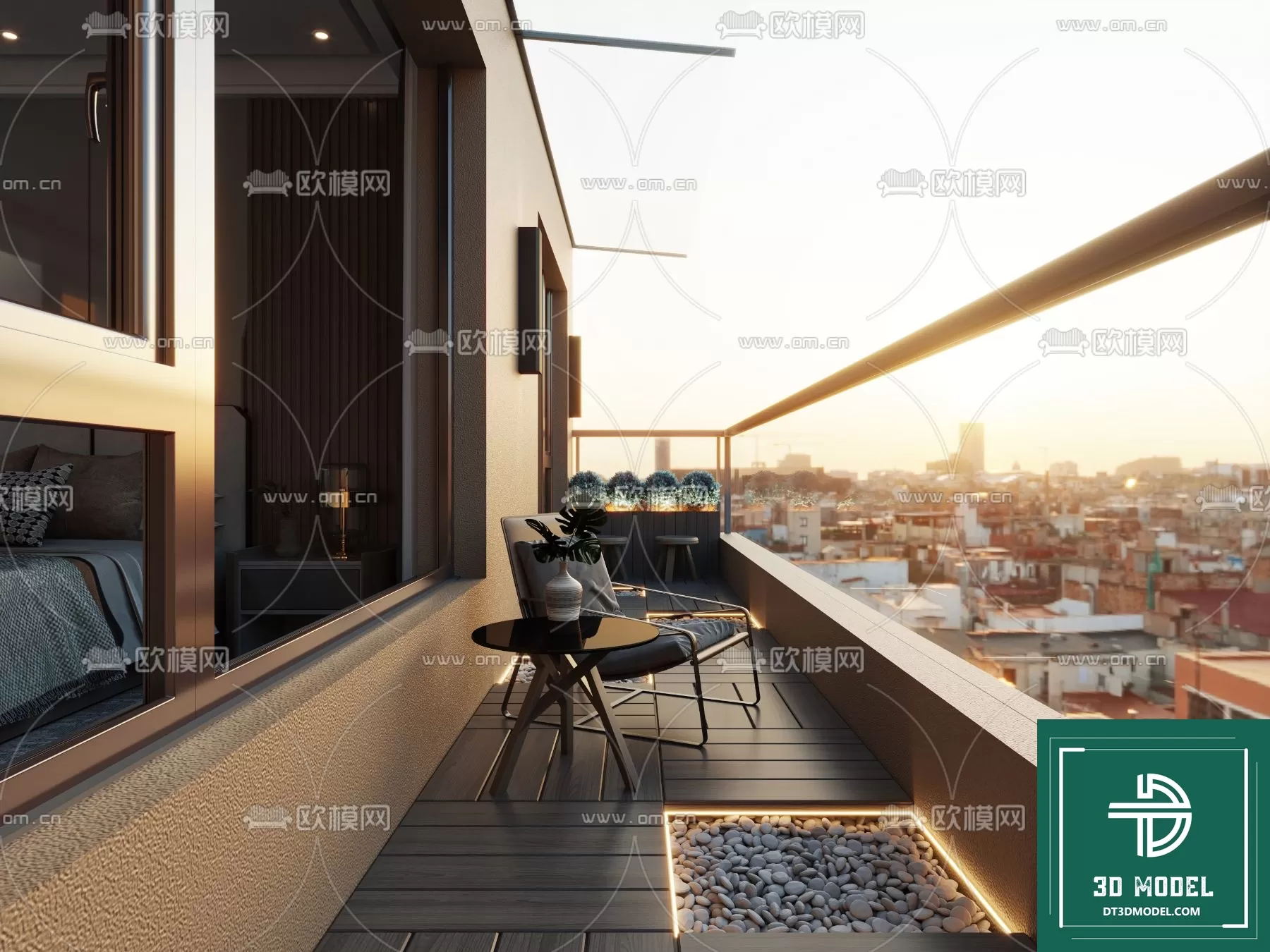 BANCONY 3D MODELS – 041 – PRO