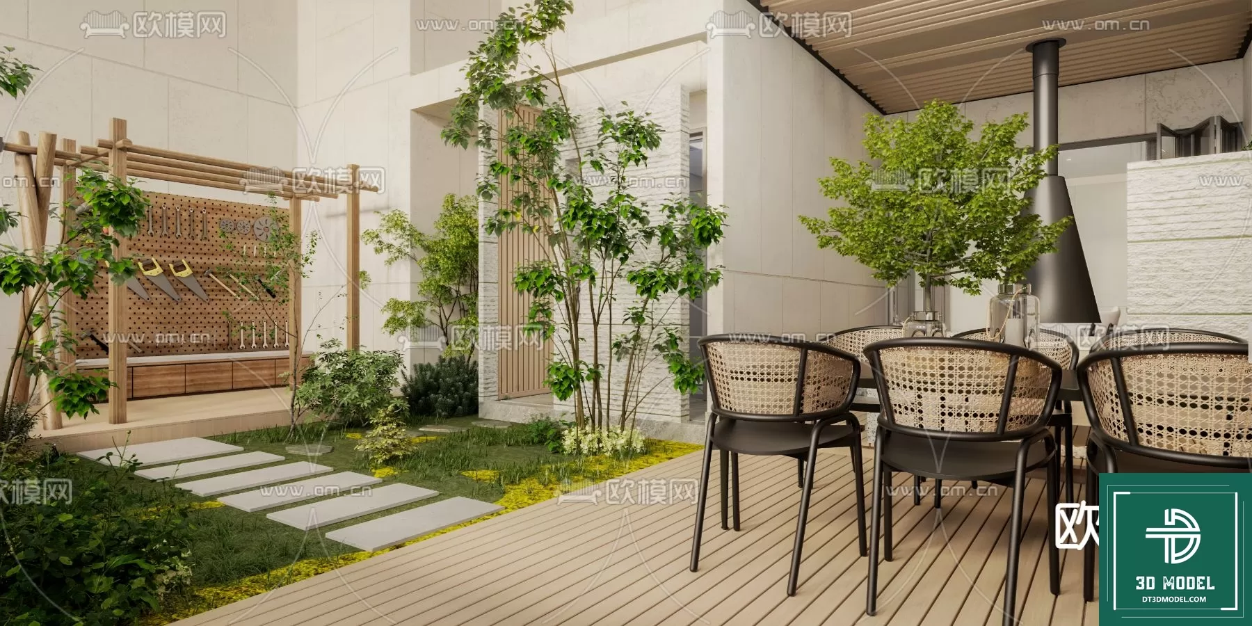 BANCONY 3D MODELS – 042 – PRO