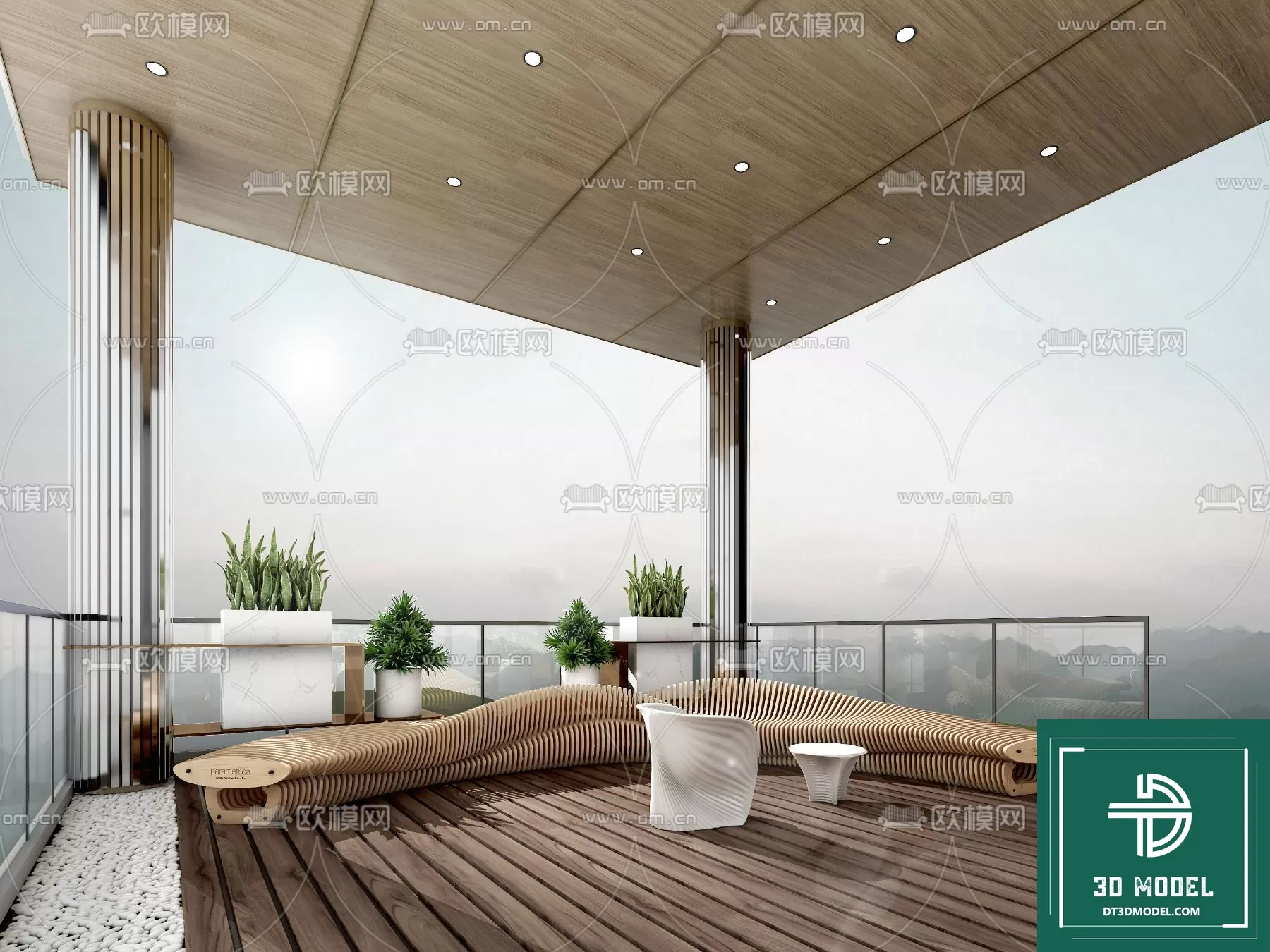 BANCONY 3D MODELS – 043 – PRO