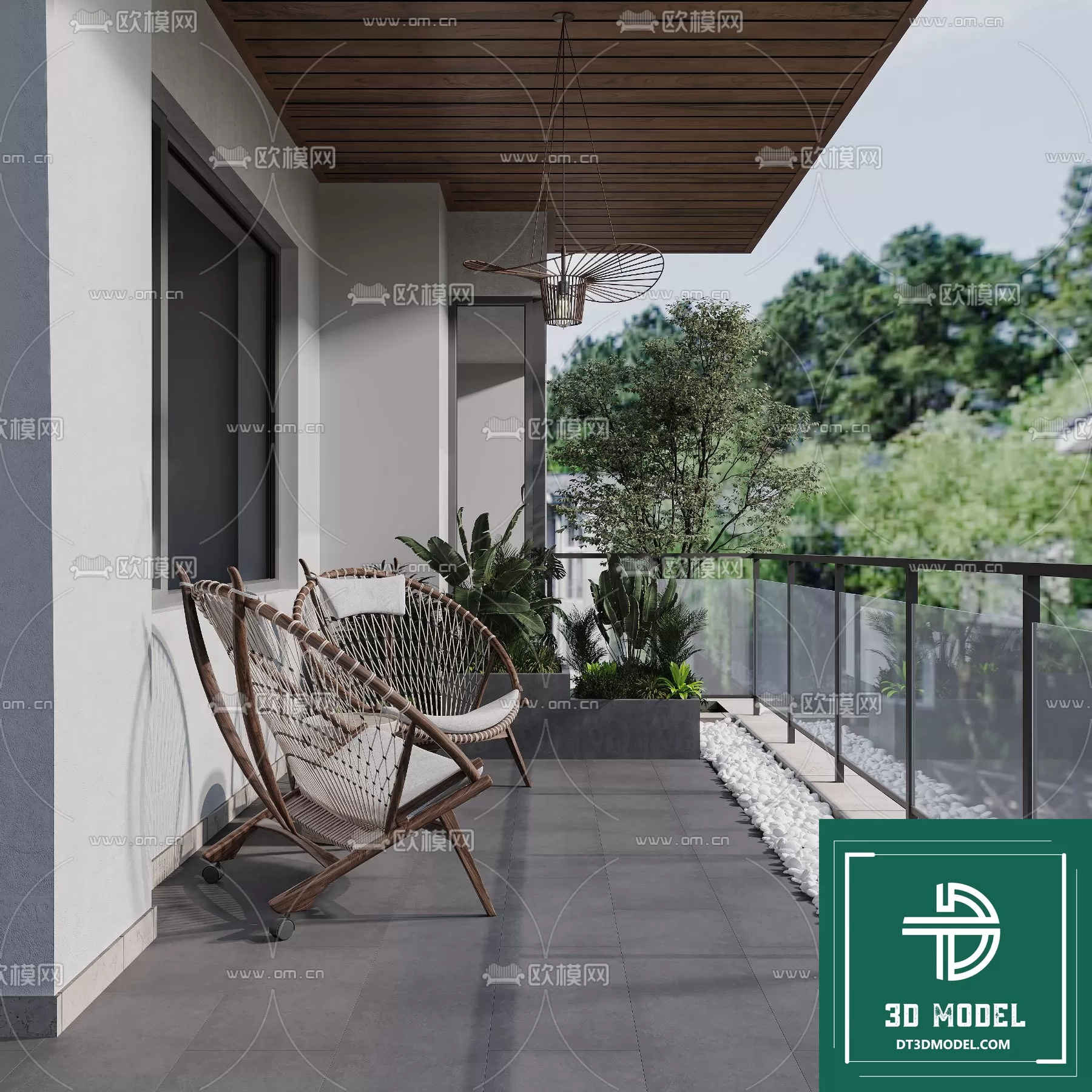 BANCONY 3D MODELS – 044 – PRO