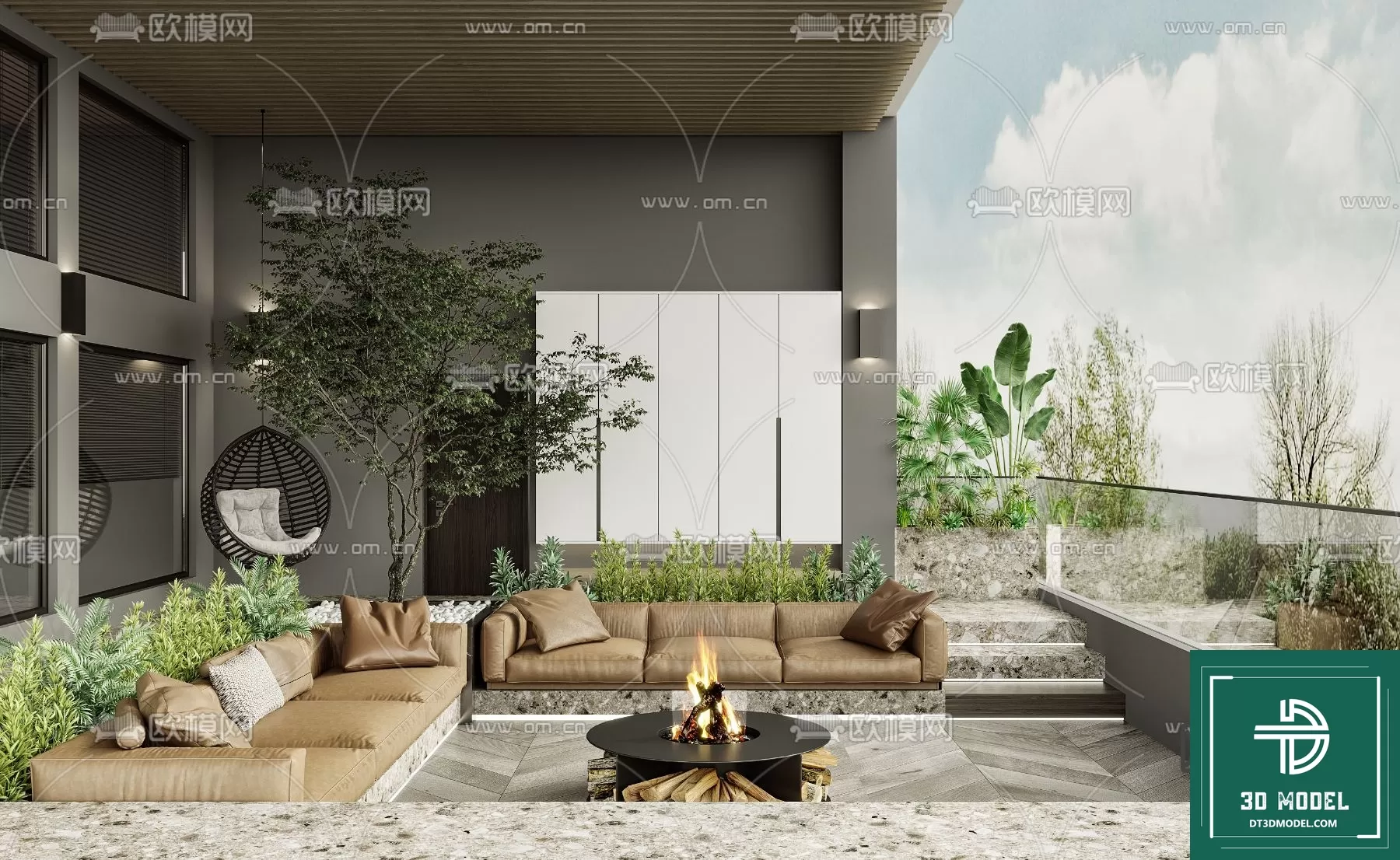 BANCONY 3D MODELS – 045 – PRO